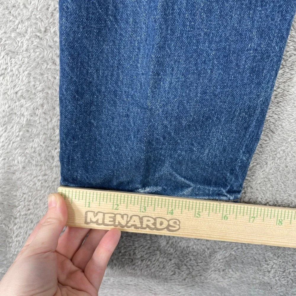 Vintage Levis 720 Student Jeans Mens 26x32 (24x31) Blue Denim Straight Leg USA